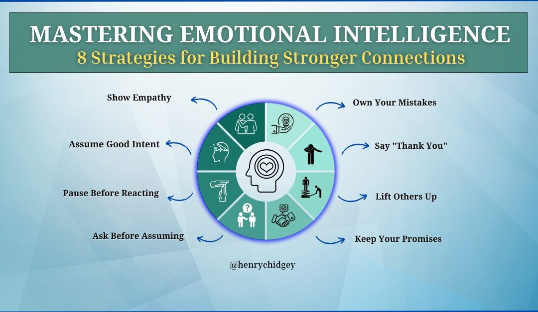 Mastering Emotional Intelligence: 8 Strategies for Building Stronger Connections 
